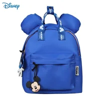 Mochilas para niños de Disney, mochila de dibujos animados de Mickey Mouse, mochilas resistentes al desgaste impermeables de estilo a la moda para guardería