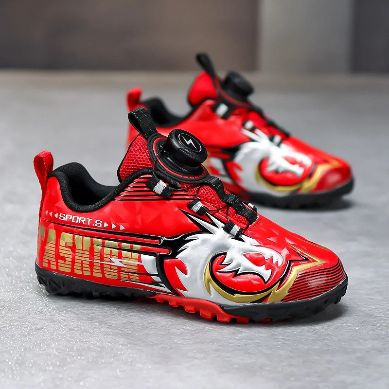 

Новые детские футбольные бутсы, сверхлегкие кроссовки TF, нескользящие профессиональные футбольные бутсы для мальчиков, удобная спортивная обувь унисекс