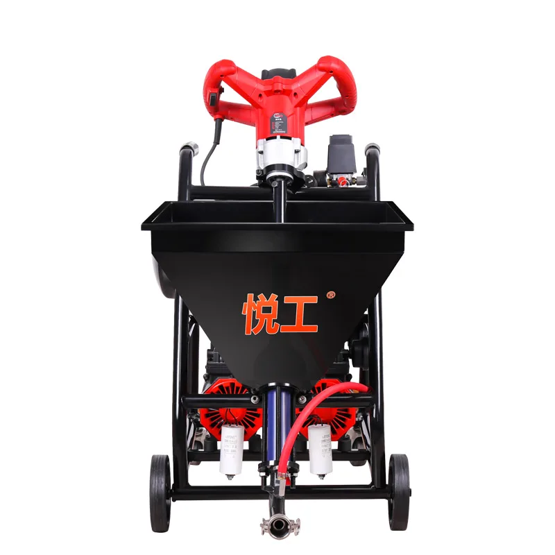 Electric Foam Insulation Machine Wall Putty Automatic Painting Cement Plaster Waterproof Plastering Spraying Machine