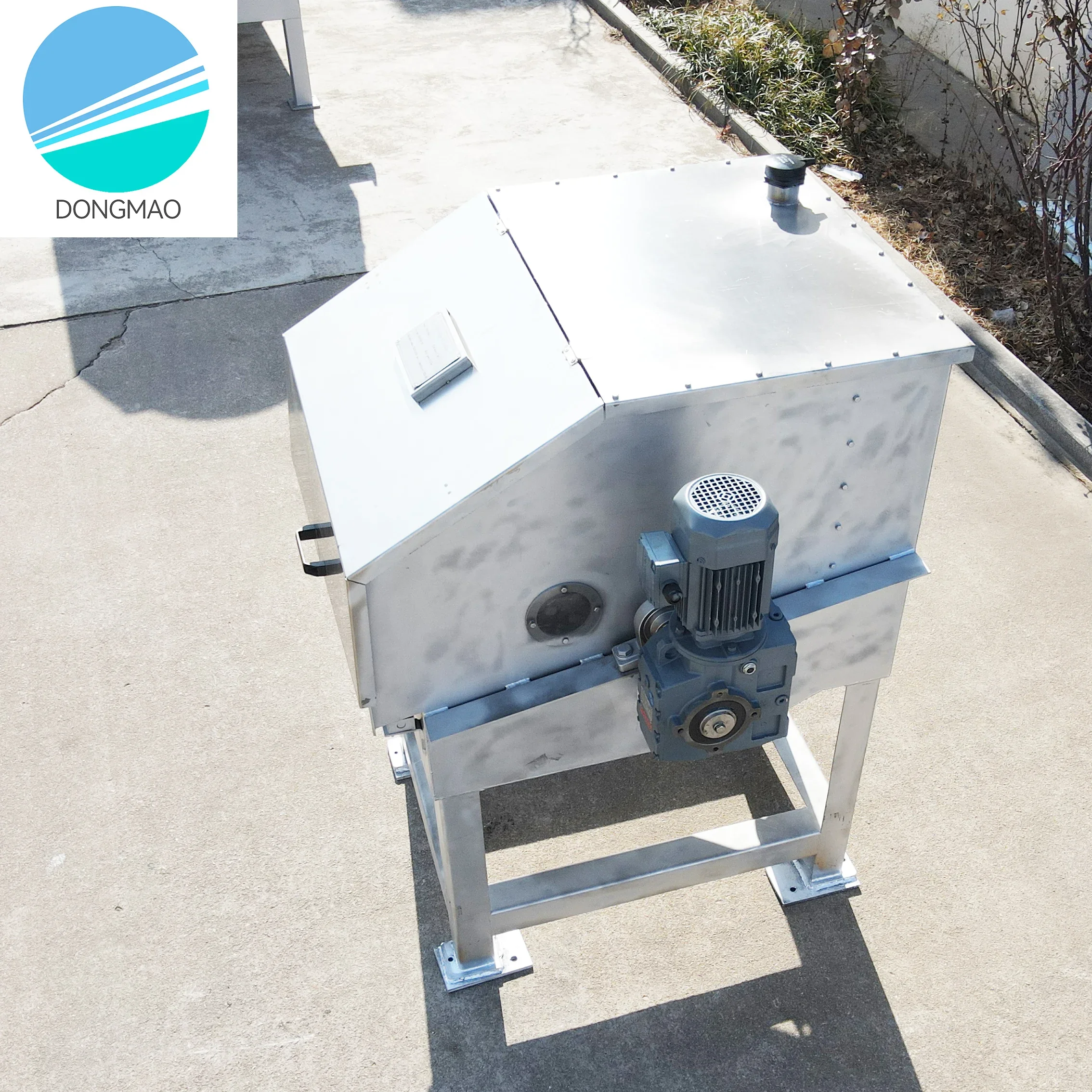 Rotary Drum Fine Trommel Screen Filter for Aquaculture Water Treatment System