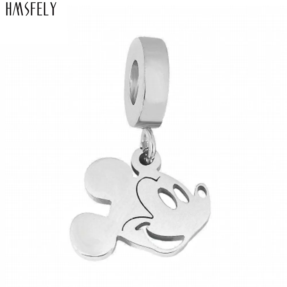 

HMSFELY Cartoon Pattern Mouse Pendant For DIY Bracelet Necklace Jewelry Making Accessories Women Bracelets Parts