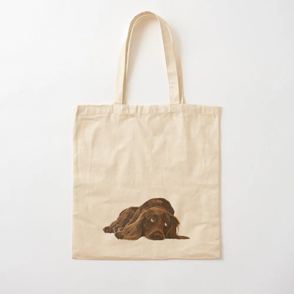 

Appealing Spaniel - Bags Tote Bag Woman shopper bag sac pour femme Handbags Shopping bags Canvas Tote Bag