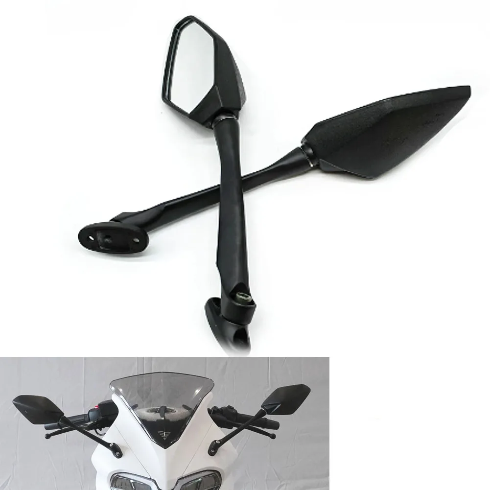 For LONCIN VOGE 300RR LX300GS-B Left And Right Mirror Motorcycle Rear View Mirror Rearview Mirror