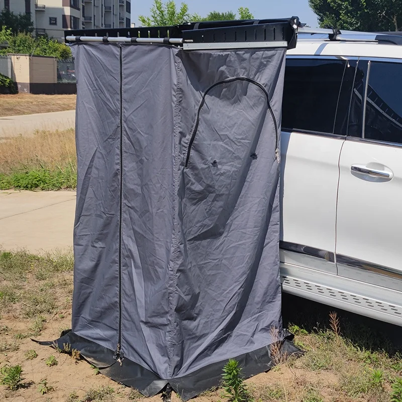 

600D Oxford Fabric Aluminium Alloy Frame Easy Open Outdoor Car Shower Tent For Camping