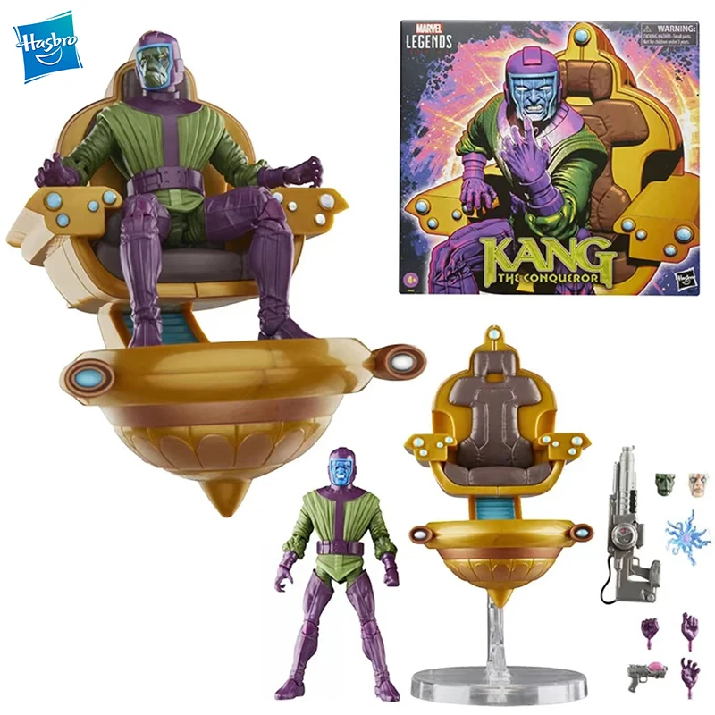 

Hasbro Marvel Legends Series Kang The Conqueror Sdcc Limited Comics 16Cm Anime Action Figure Model Gift Toy Collection for Kids