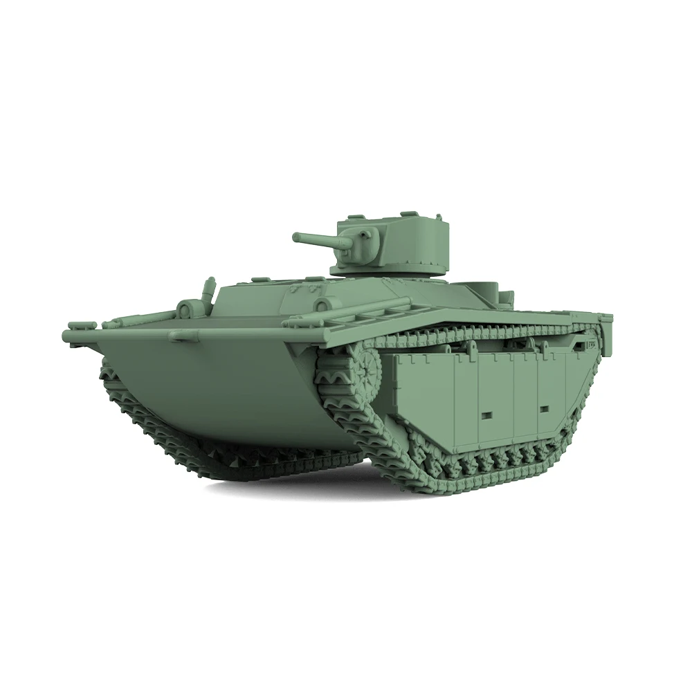 SSMODEL SS547 Military Model Kit US LVT(A)-1 Alligator Amphibious Tank Miniature Static War Games 1/144 1/200 1/350 1/700