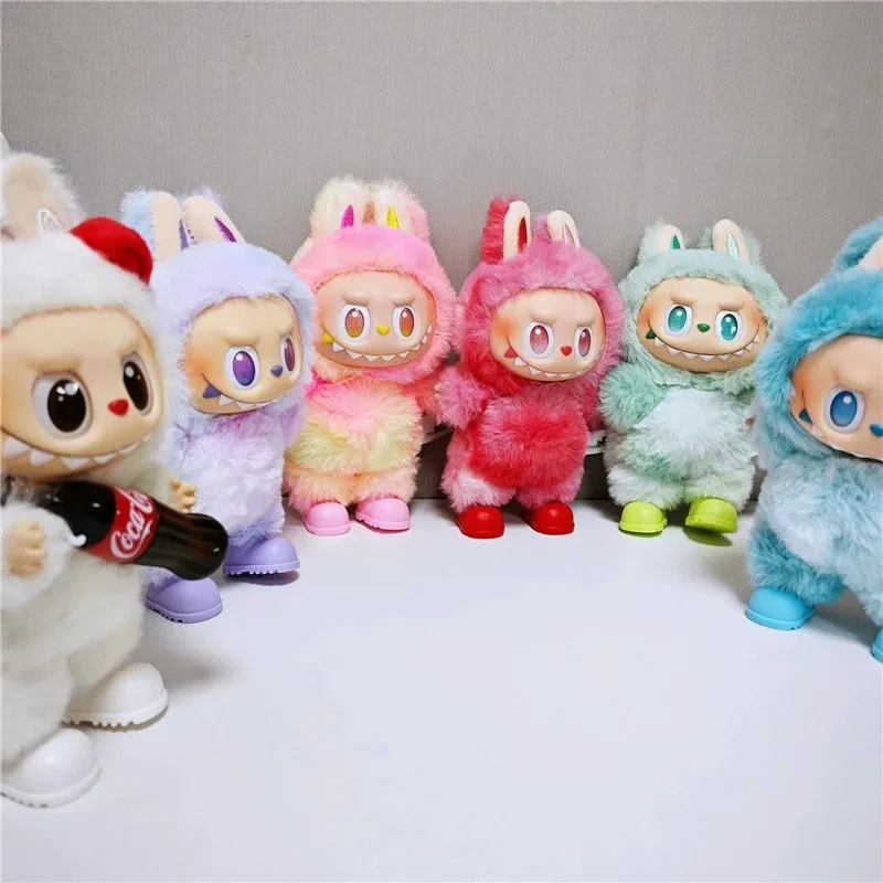 

17cm clothes For Labubu 3.0 doll clothes Casual sweater set Ski Goggles Snowboard for Ropa Labubu Accessories