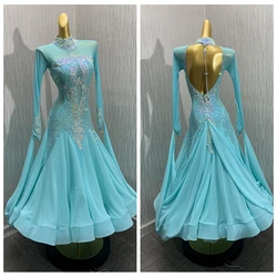 Modern Waltz Tango Ballroom Dance Dress,Smooth Ballroom Dress,Competition Standard Ballroom Dress , Costume