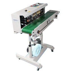 continuous bag sealing machine with air filling