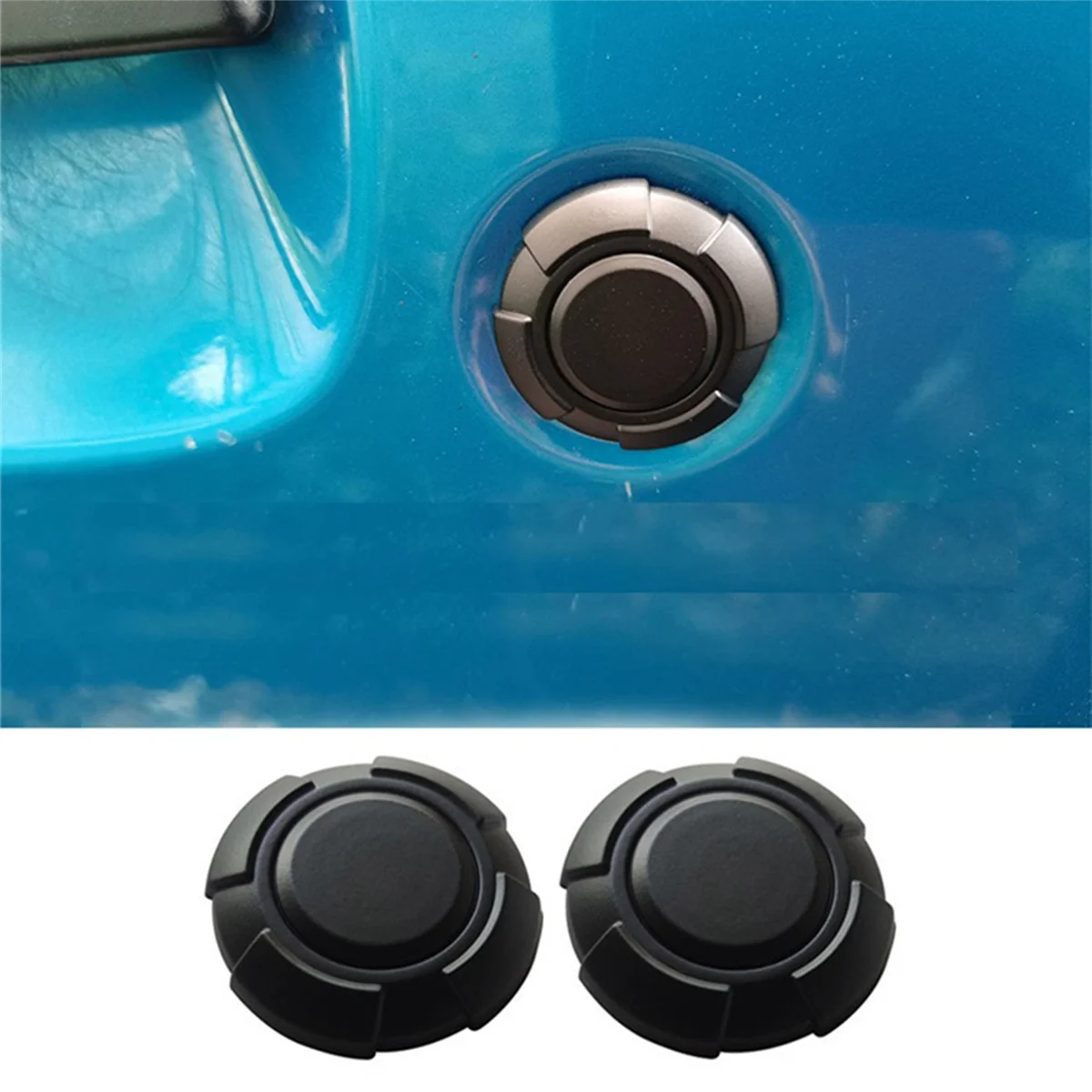 40x for Suzuki Jimny 2019 2020 2021 Door Key Hole Decoration Cover Trim Door Lock Cover ABS Molding Exterior Accessories