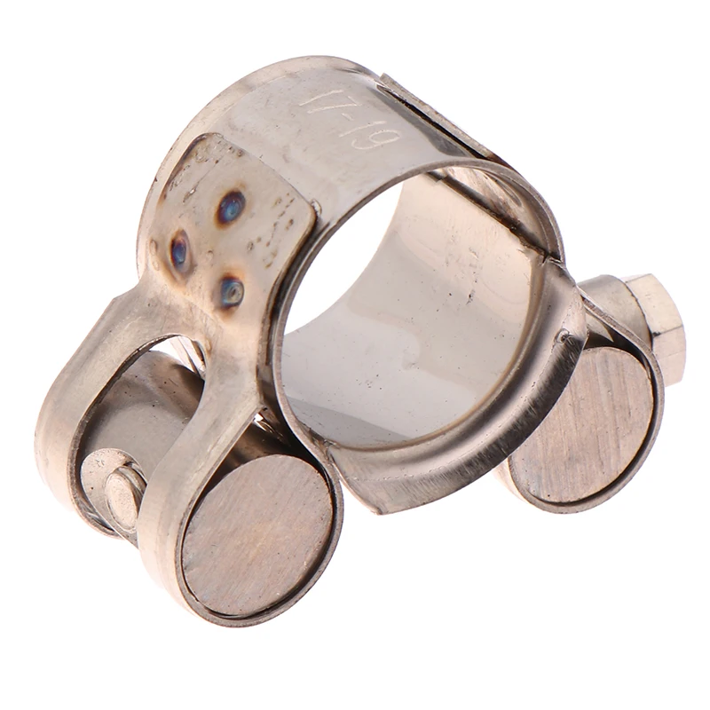 1 قطعة 304 الفولاذ المقاوم للصدأ مشبك خرطوم قوي لأنابيب الهواء والمياه العادم دائم ختم عالية القوة ، أداة لحام إصلاح #1