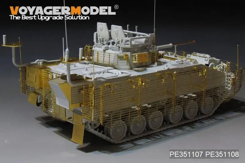 

Voyager PE 351108 1/35 современный британский FV510 Worrior TES (H) AIFV Slat Armor 2011 VER комплект обновления для сборки MENG SS-017