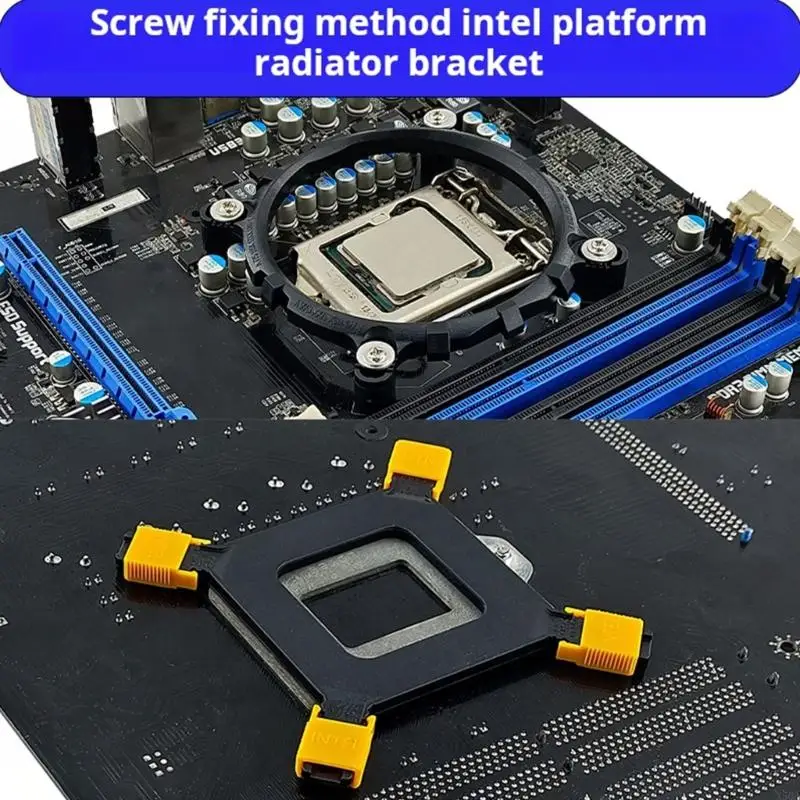 Universal CPU Cooling Stand For 1155 1156 Slot With Vibration Dampening Pad 