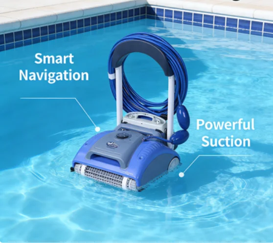 Professional Automatic Swimming Pool Robot Cleaner Wall Climbing Pool Vacuum Cleaning Robot Factory Price