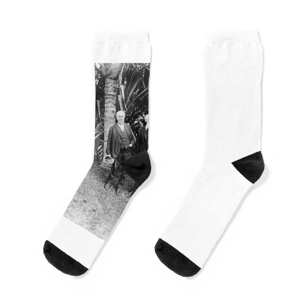 Burroughs with US industrialists, 1914 (C026/3058) Socks