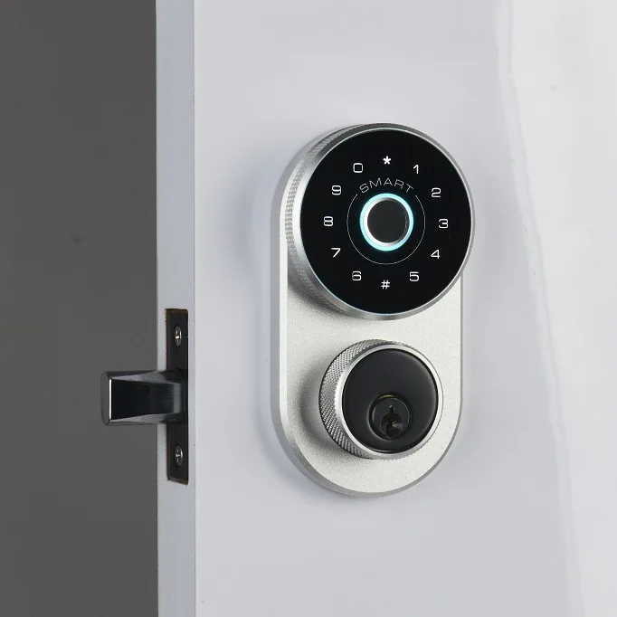 

Fingerprint Deadbolt Lock Alexa Google Lock Digital