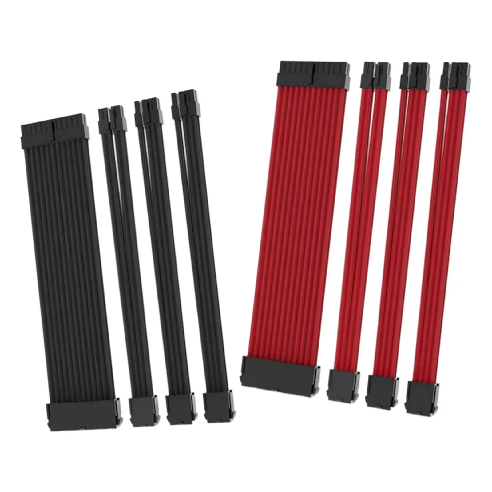 

18AWG PSU Cable Extension 24P 8P(4+4) 8P(6P+2P) Soft Practical 30cm