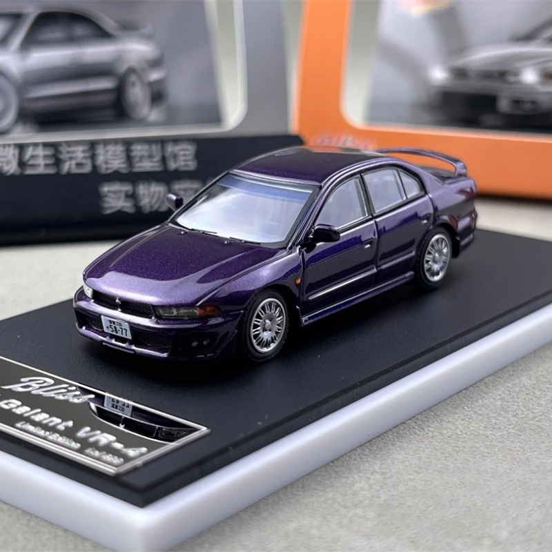 Bliss 1/64 Mitsubishi Galant VR-4 Alloy Motor Toy Die-casting