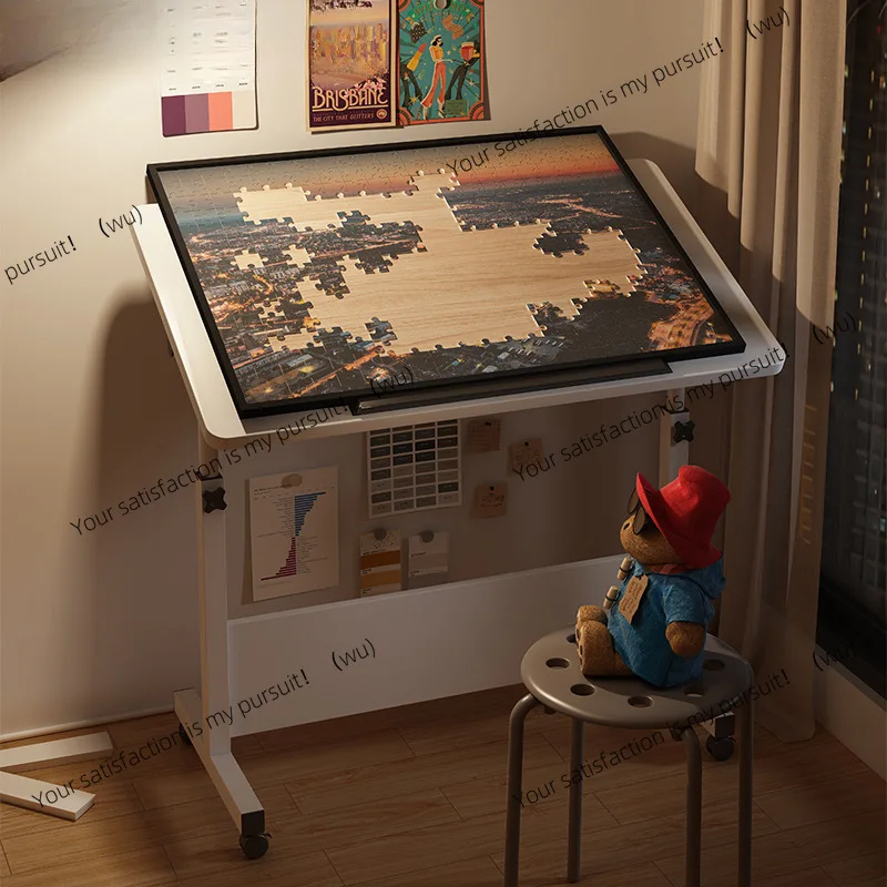 puzzle-table-foldable-lifting-table-special-workbench-for-drawing-and-painting-bedside-computer-table-home-learning-and-writing