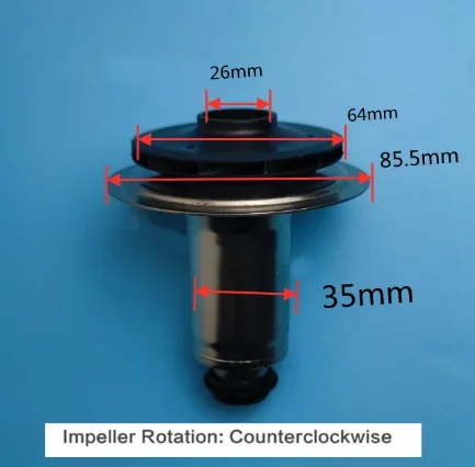 Circulation Pump Motor Internal Rotor - Gas boiler part water circulation pump Rotor Ferroli, Vaillant, Viessman- 5 PIECE