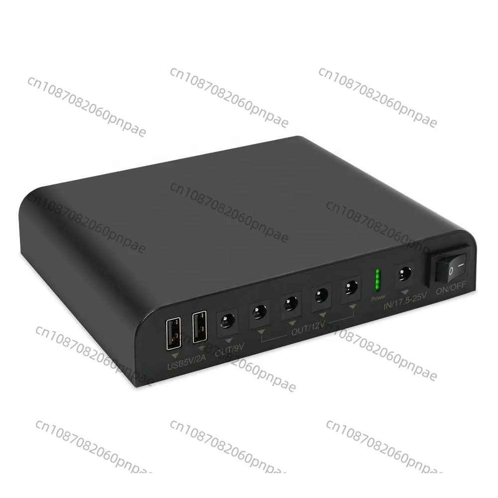 SL3400 TalentCell DC 12V/9V/5V Output Mini UPS Uninterrupted Power Supply 18650 27000mAh 98Wh Lithium ion Backup Battery