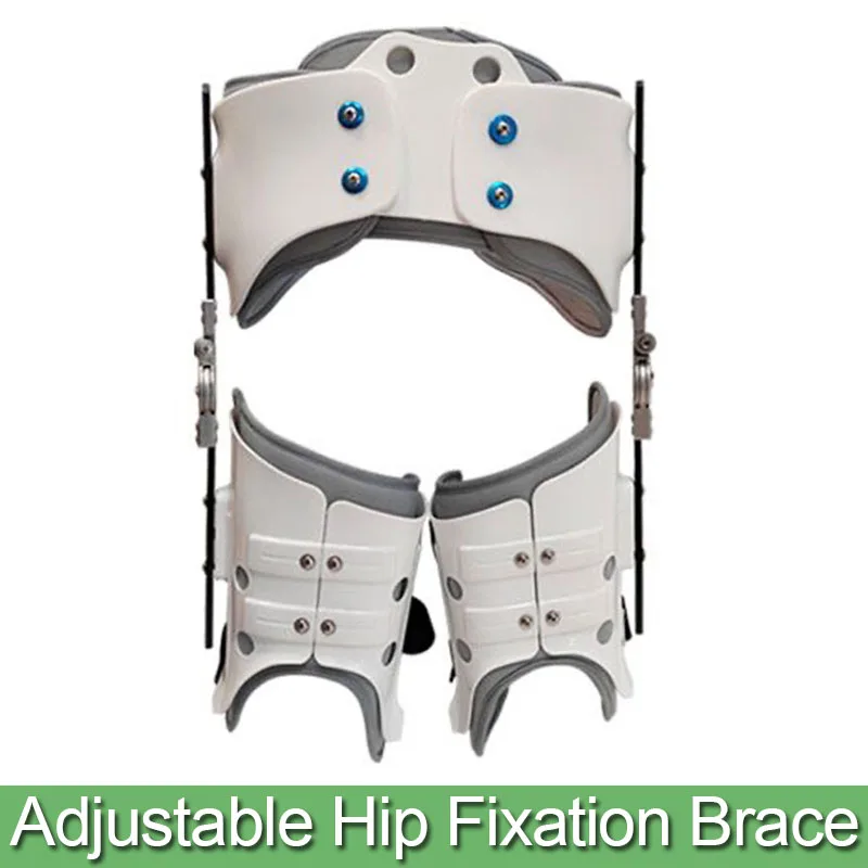 

1Set Double Legs Hip Stabiliser Support Corrector Hip Abduction Orthosis Thigh Sciatic Nerve Pain Relief Fixation Brace