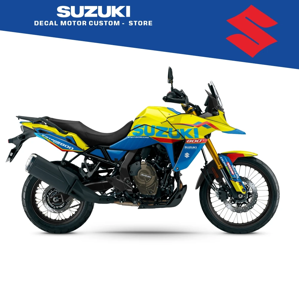

For Suzuki V-STORM DL 800 DE RE 2023-2026 Motorcycle Body Fairing Sticker Decal Protective Sstreet bike graphic kit 600029-16