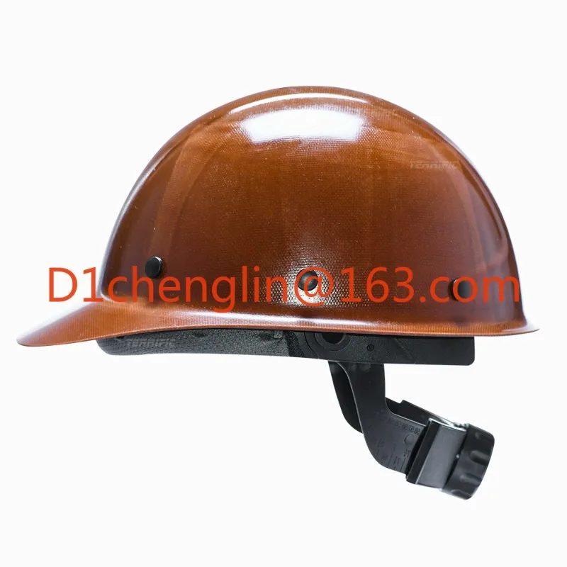 Lightweight Fiberglass Mining Half Helmet Construction Helmet