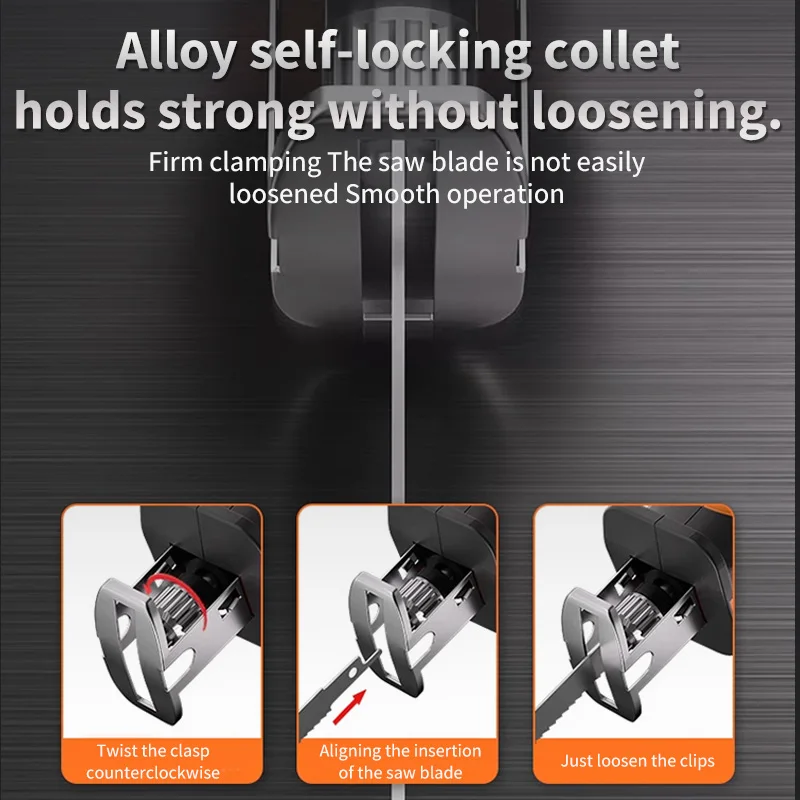 디월트 무선 왕복톱 브러시리스 전기톱 다기능 금속 목재 파이프 절단톱 전동 공구