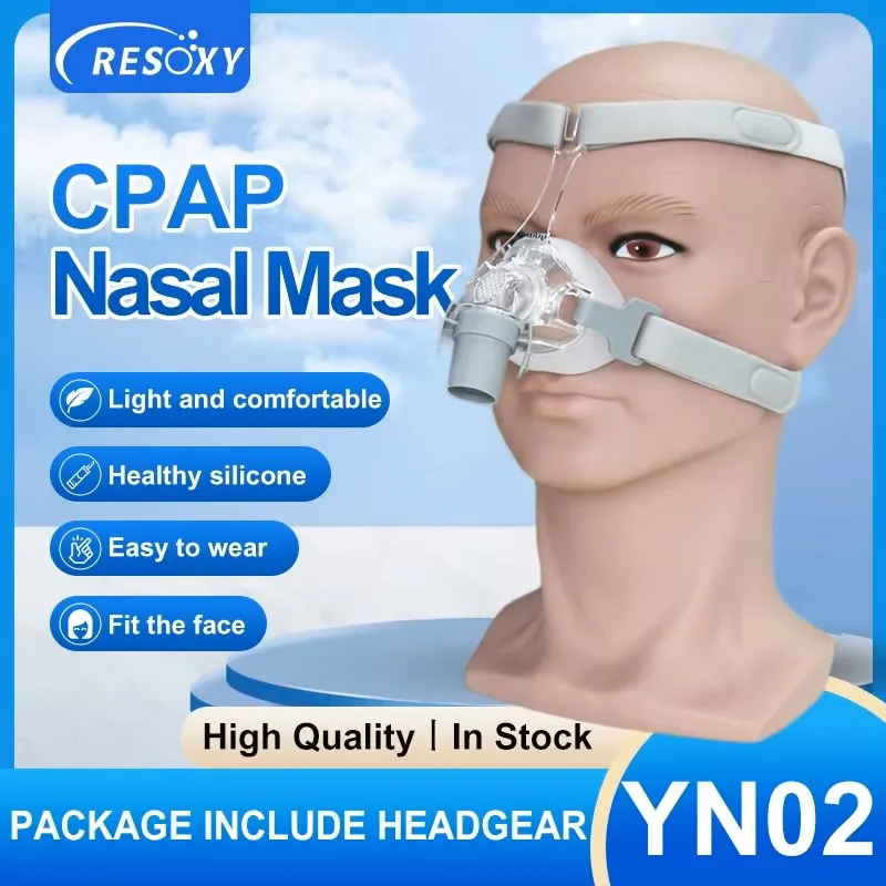 Назальная маска Resoxy CPAP Маска с головным убором Силиконовые
