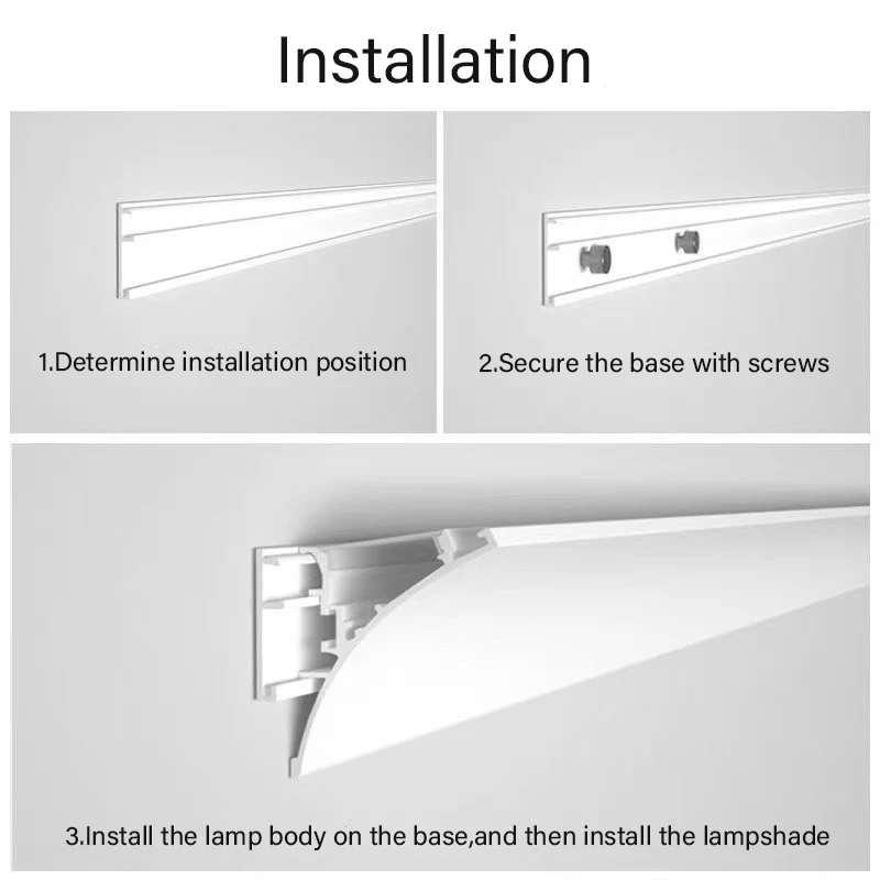 Aluminiowy profil liniowy 48x37mm pokrywa dyfuzora do wytłaczania listwa oświetleniowa LED do liniowej lampy sufitowej