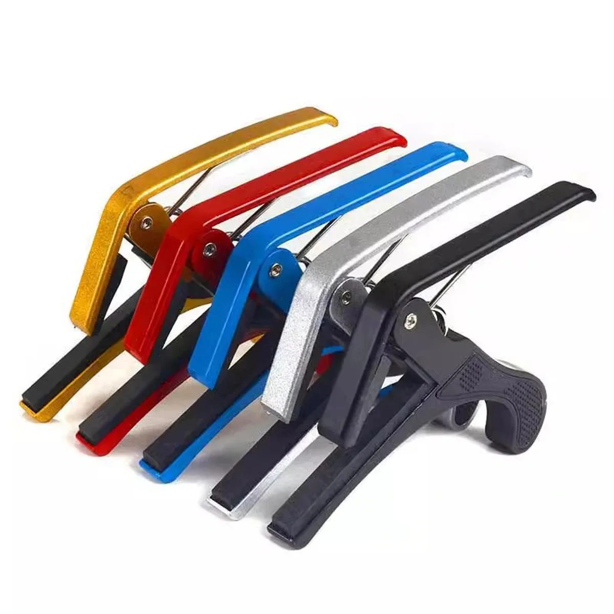 High-Quality Metal Alloy Guitar Capo - Quick Release Trigger Capo for Acoustic, Classical, and Electric Guitars, Instant Key Cha