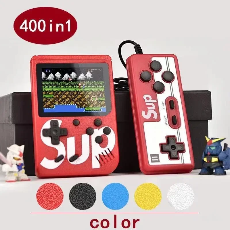 Sup mini handheld game console retro nostalgic children's game console 400 in one classic doubles game handheld console