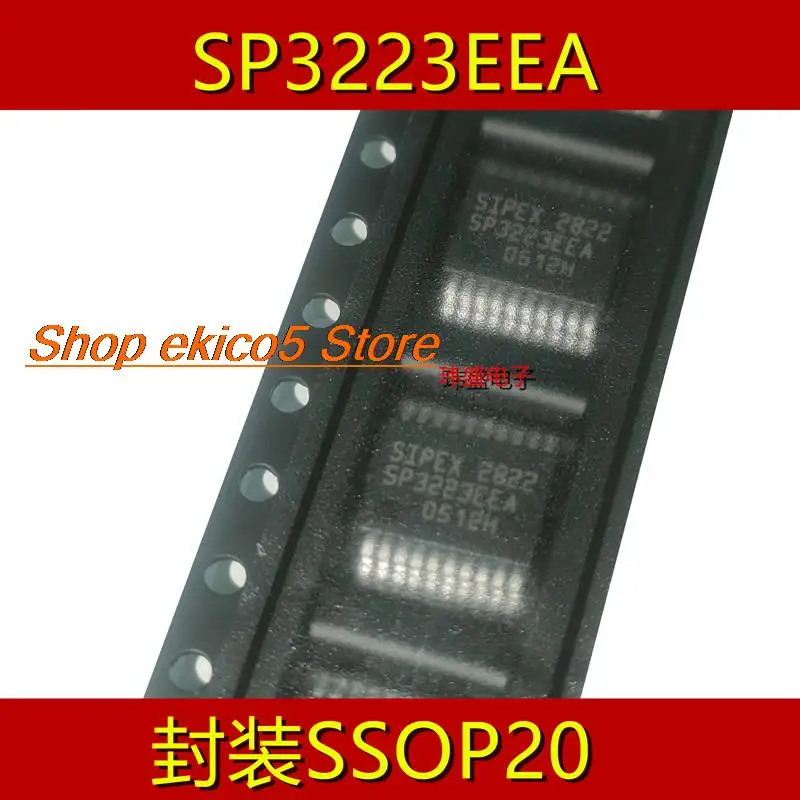 10pieces Original stock   SP3223EEA-L/TR SSOP-20 RS-232