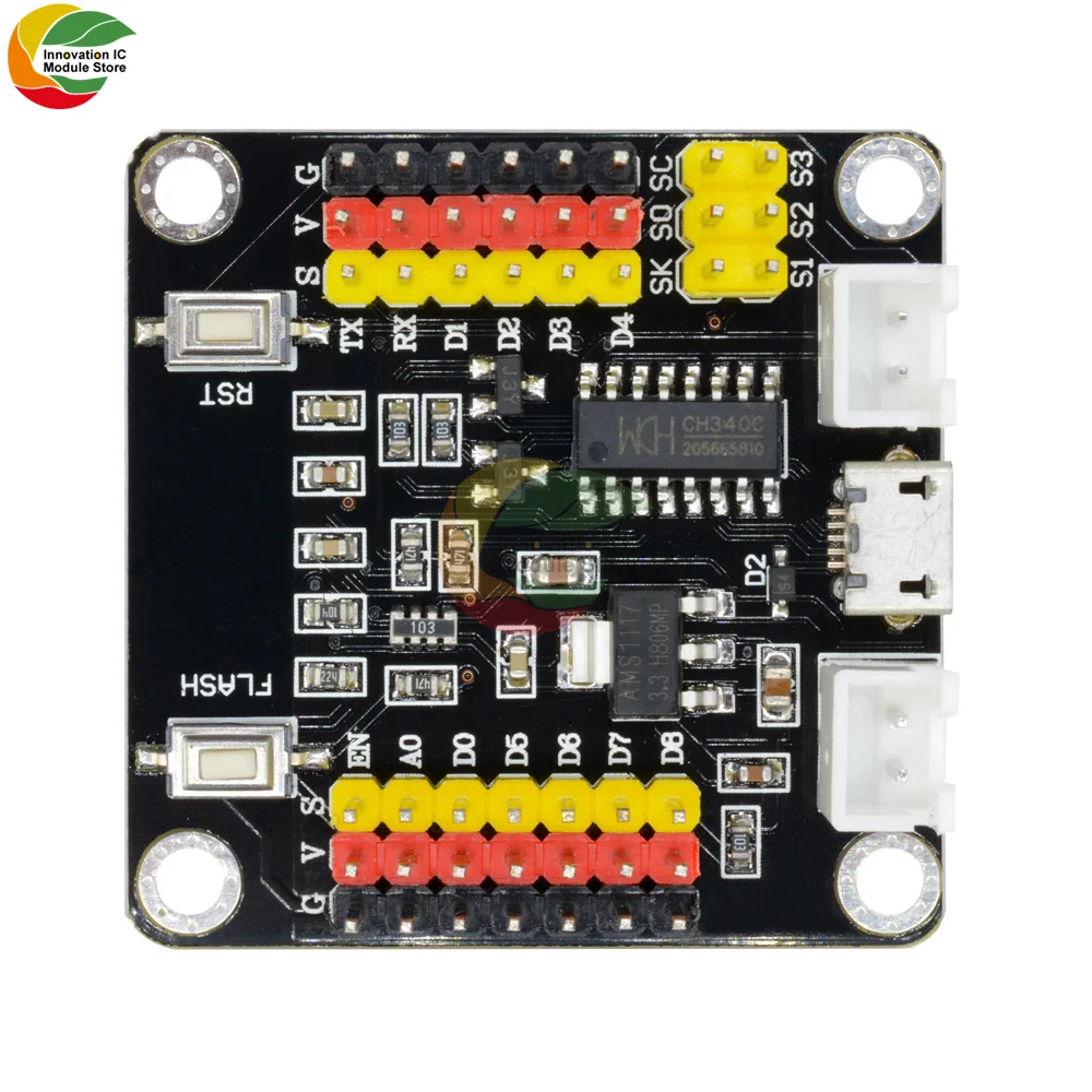 DM Strong ESP8266 ESP-12E modulo CH340 CH340G modulo scheda di sviluppo Wifi Wireless MCU UART SPI Antenna Micro USB per Arduino