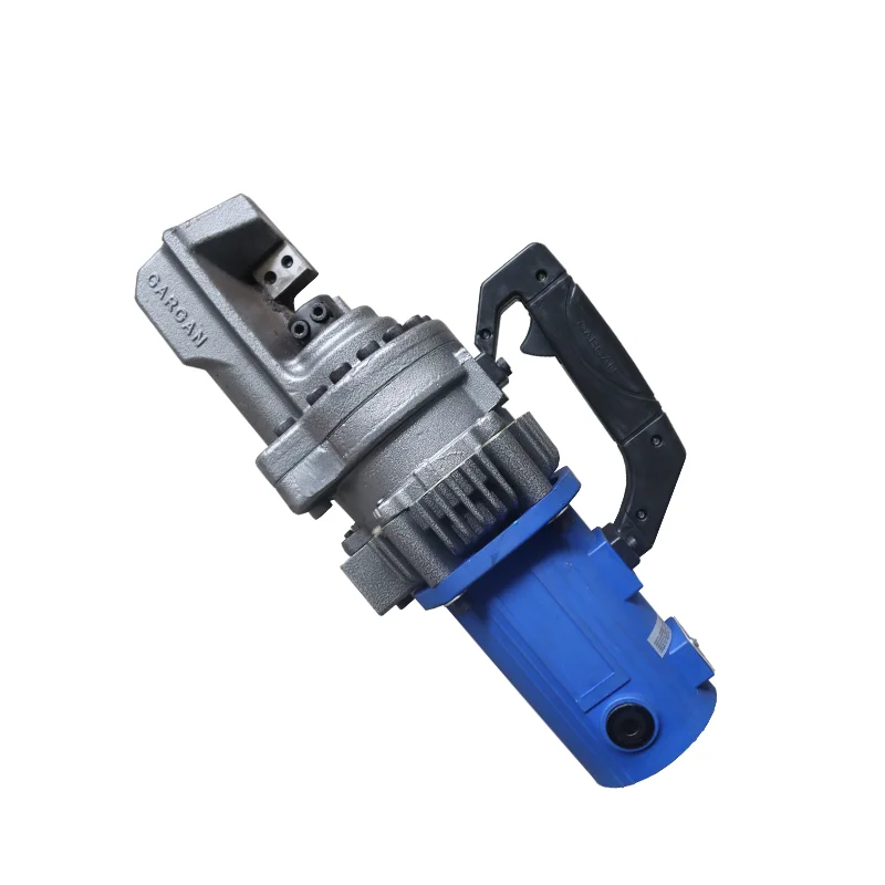 Tagliatrice elettrica portatile per tondo per cemento armato con taglierina per barre d'acciaio