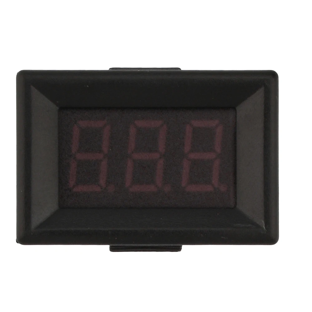 Termômetro digital com display LED Medidor de temperatura de alta precisão Sonda NTC à prova d\'água Fahrenheit Centígrado, DC 4-28V