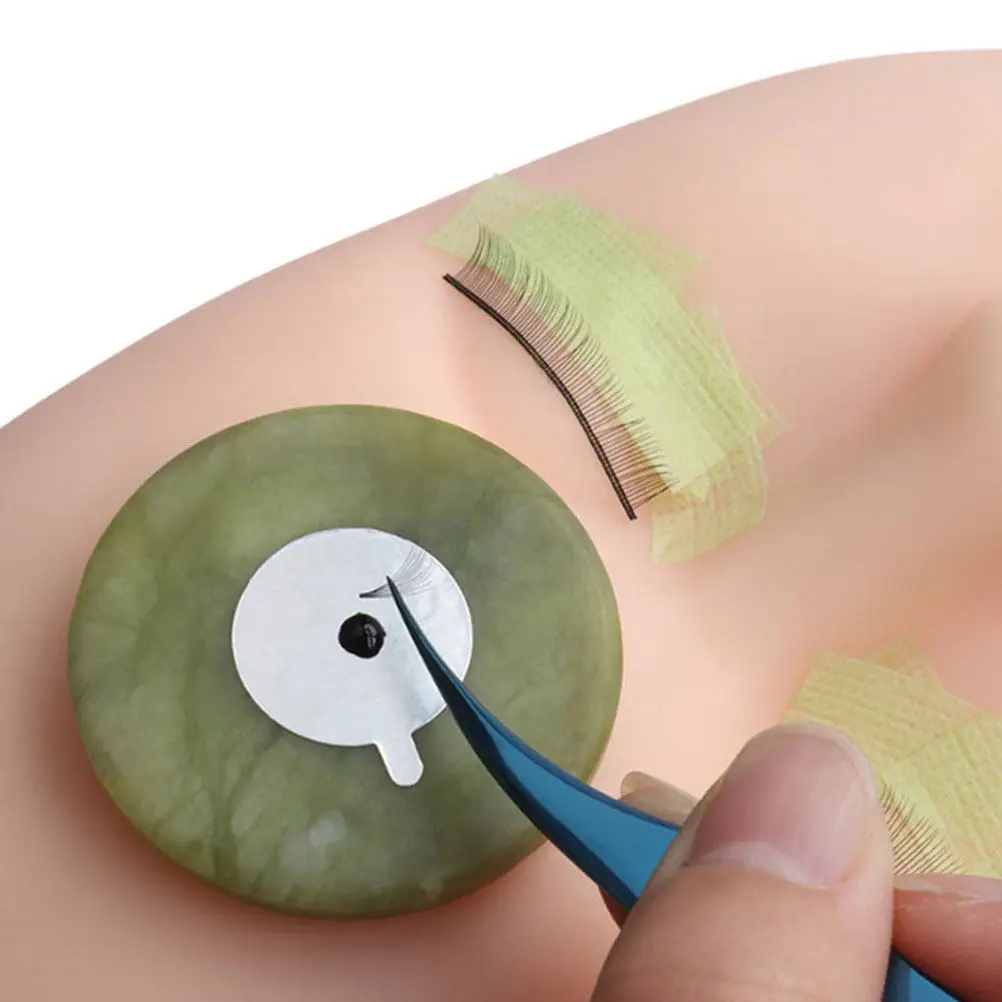 12 Rolls Adhesive Eyelash Tape Gentle Peel-Off Formula Lash Separation Tape for Eyelash Transplantation Tools