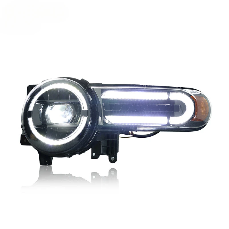 

Applicable to Applicable to07-20ToyotaFJKuzer Headlight Assembly ModificationFJLEDDaytime Running Light Flowing Turn Signal Lens