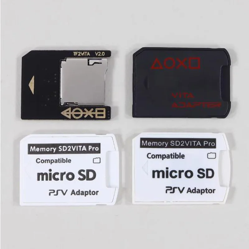 1 قطعة SDHC TF إلى MS الذاكرة عصا برو Duo مايكرو SD قارئ بطاقات ل PSP SD2VITA زائد TF بطاقة الذاكرة محول ل PSV Vita 1000 2000 #5