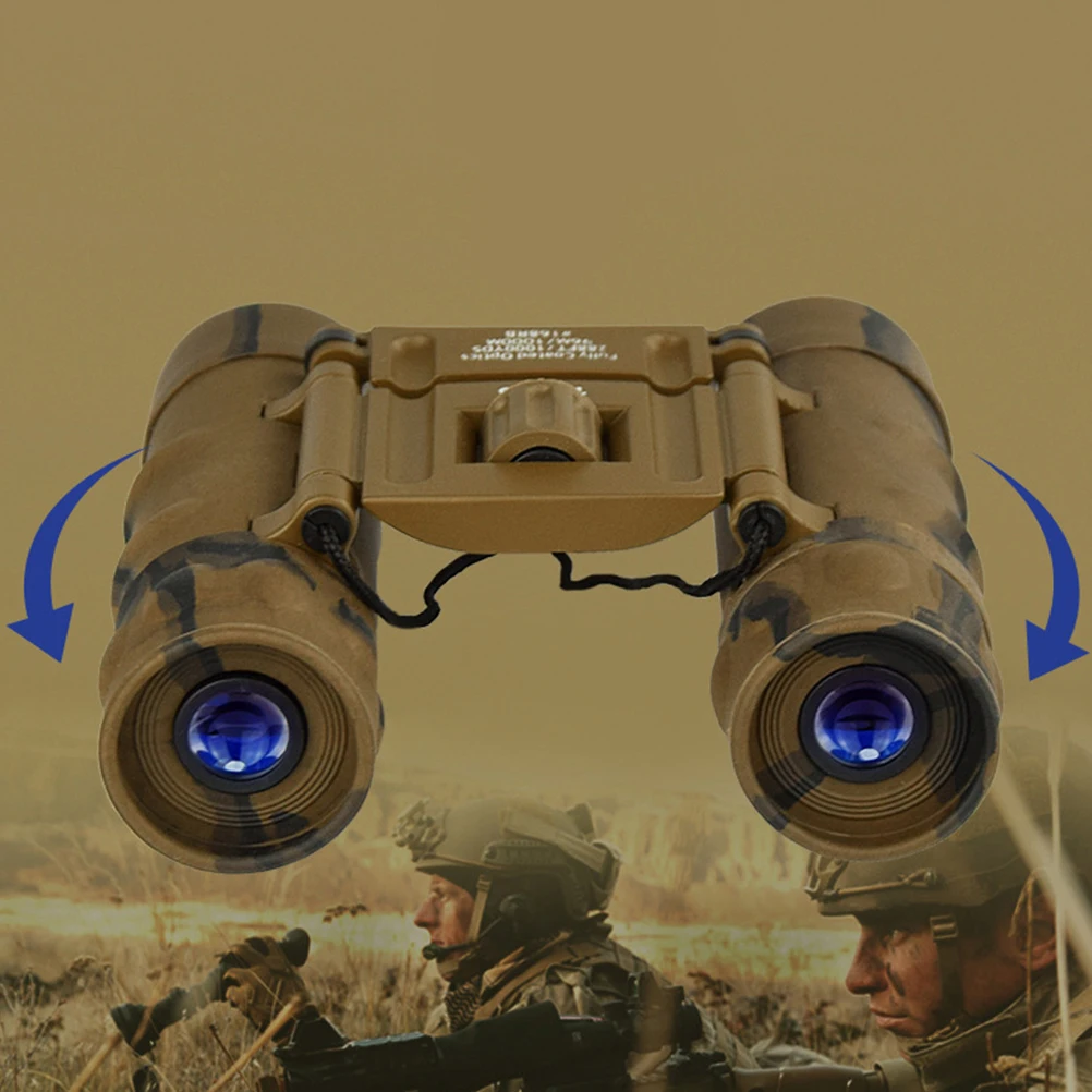 

Night Vision 12X25 Night Working Portable Binocular Portable For Outdoor Camping Hiking Bird Watching Low Light Level