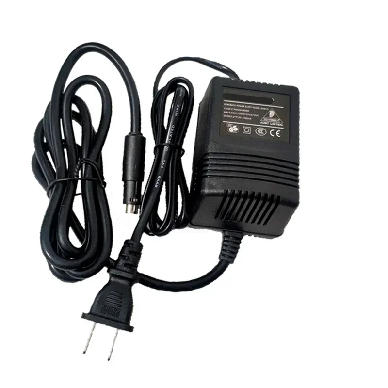 

New US For BEHRINGER mixer UB502 802 MX602A/ 1002 1202 XENYX external power adapter 3 stitches 220v