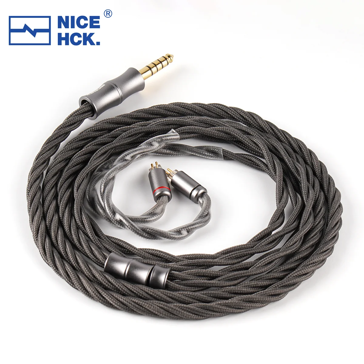 NICEHCK DeepFog HiFi Earphone Cable 7N High-end 2Pin 4.4mm for Wyvern MAY DaVinci Delci Explorer 4U Conch Klanar Himalaya