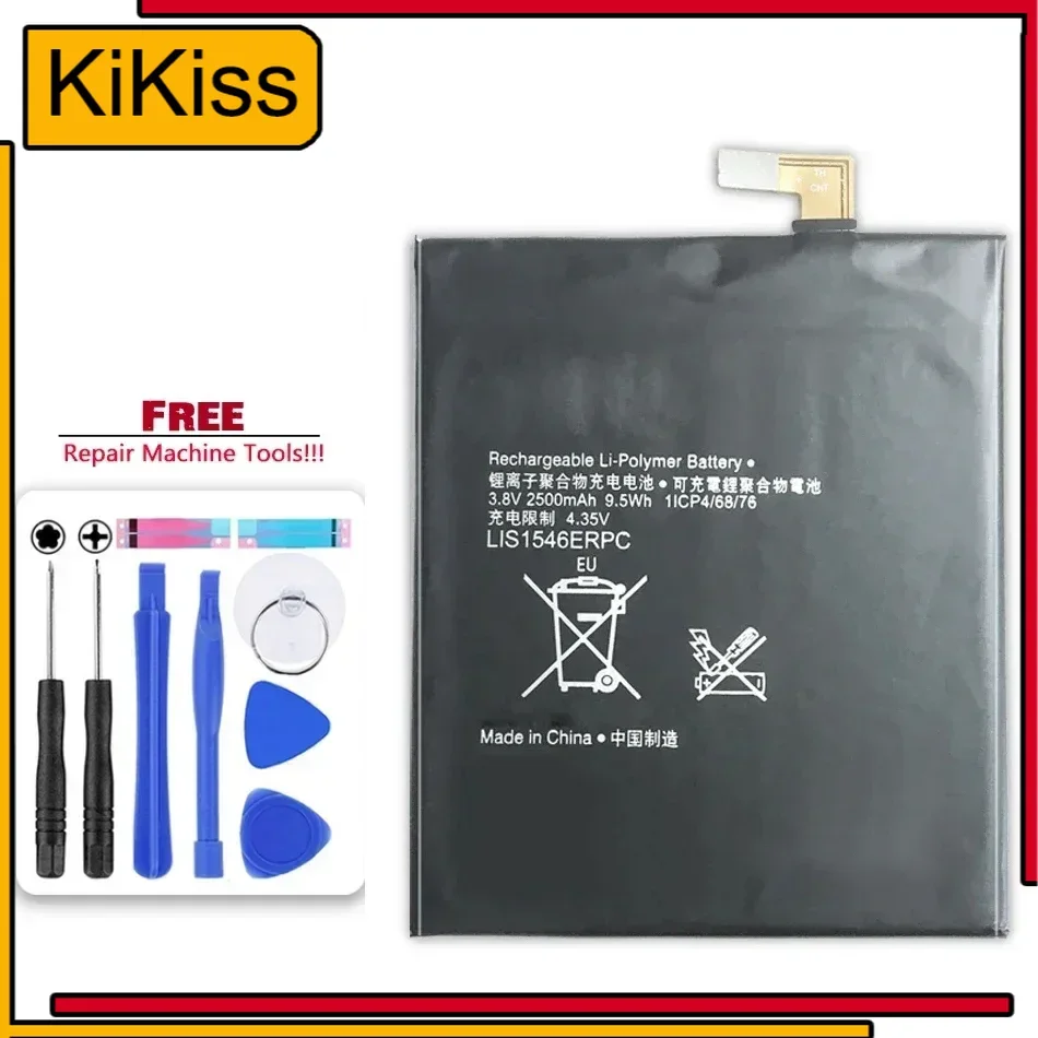 Kikiss For Sony Xperia C3 T3 C 3 D2533 M50W D5103 S55T S55U D2502 Phone 2500mA LIS1546ERPC Battery +Tracking Number