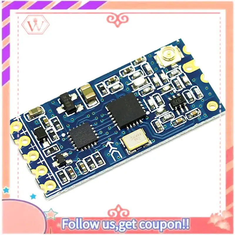 Upgraded 20X HC-12 433Mhz SI4463 Wireless Serial Port Module 1000M Replace Bluetooth HC12