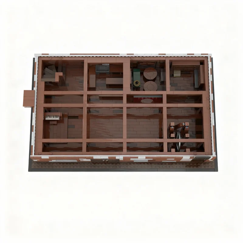 ตัวต่อโมเดล MOC Club Juke Sinners 3715 ชิ้น แบบแยกส่วน สร้างสรรค์ ประกอบเอง ของเล่น ของขวัญคริสต์มาส