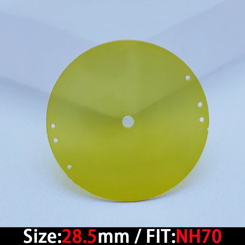 قرص الفيلم الهيكلي 28.5 مم مناسب لاستبدال ملحقات علبة وساعات الحركة NH70