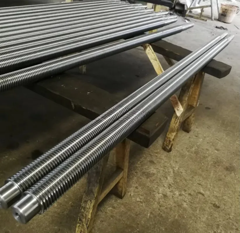 Heavy Duty Tr100x12 Trapezoidal Lead Screw Nut, 4000mm Length, High Precision, for Industrial Press & CNC Machinery