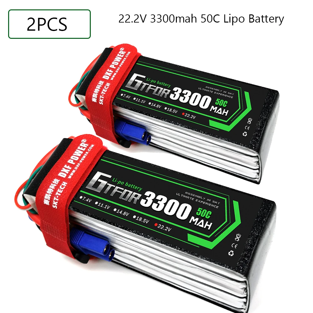 

GTFDR 7.4V 11.1V 15.2V 14.8V 22.2V 2S 3S 4S 6S 3300mAh 5200Mah 6300Mah 6500mAh 6200mAh 6750mAh 8000mAh 7000mAh Lipo Batteries