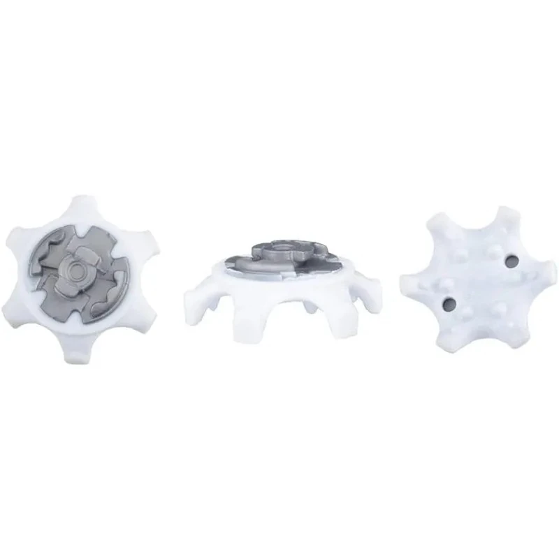 Golf Spikes Fast Twist Shoe Spikes Replacement Set Ultra Thin Cleats Pins White Golf Training Aids Golf Supplie